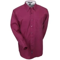 Port Authority Shirts: Men's Burgundy S608 BUR Easy Care Woven Shirt 6 Port Authority Shirts: Men's Burgundy S608 BUR Easy Care Woven Shirt -Wrangler Shop image 73872