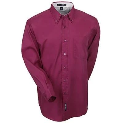 Port Authority Shirts: Men's Burgundy S608 BUR Easy Care Woven Shirt 4 Port Authority Shirts: Men's Burgundy S608 BUR Easy Care Woven Shirt - Image 3