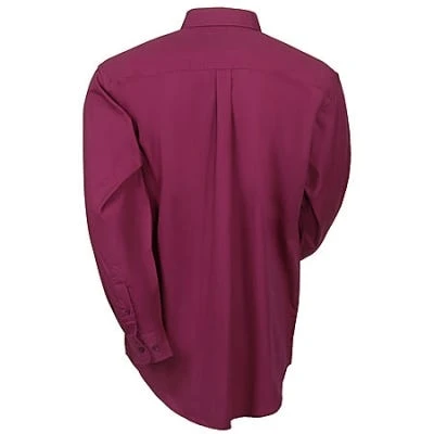Port Authority Shirts: Men's Burgundy S608 BUR Easy Care Woven Shirt 3 Port Authority Shirts: Men's Burgundy S608 BUR Easy Care Woven Shirt - Image 2