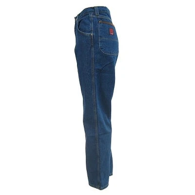 Wrangler Riggs Jeans: Men's Antique Indigo 3W001 AI Work Horse Relaxed Fit Jeans 5 Wrangler Riggs Jeans: Men's Antique Indigo 3W001 AI Work Horse Relaxed Fit Jeans - Image 3