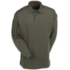 5.11 Tactical Shirts: Long Sleeve Green Polo Shirt 42056 860 9 5.11 Tactical Shirts: Long Sleeve Green Polo Shirt 42056 860 -Wrangler Shop image 76076