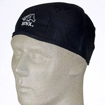 Black Stallion Caps: Men's Black BC5B BK SofTop Cotton Beanie Cap 3 Black Stallion Caps: Men's Black BC5B BK SofTop Cotton Beanie Cap