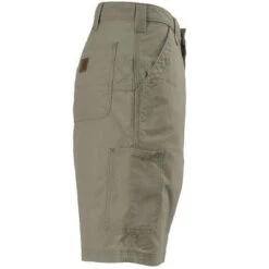 Carhartt Shorts: Men's B147 TAN Cotton Canvas Work Shorts -Wrangler Shop image 80143