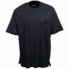 Wrangler Riggs Shirts: Men's Black 3W700 BK Short Sleeve Pocket Tee Shirt -Wrangler Shop image 82452