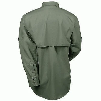 5.11 Tactical Shirts: Men's Green Cotton Work Shirt 72157 182 5 5.11 Tactical Shirts: Men's Green Cotton Work Shirt 72157 182 - Image 3