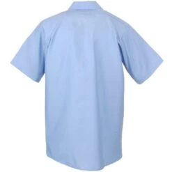Red Kap Shirts: Men's SP24 LB Light Blue Industrial Uniform Work Shirt -Wrangler Shop image 83911
