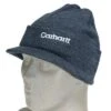 Carhartt Caps: Coal Heather Acrylic Knit Cap A164 CLH 2 Carhartt Caps: Coal Heather Acrylic Knit Cap A164 CLH -Wrangler Shop image 85853