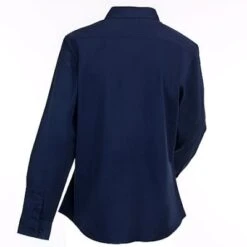 Port Authority Shirts: Women's Navy Easy Care Woven Shirt L608 NVY -Wrangler Shop image 88180
