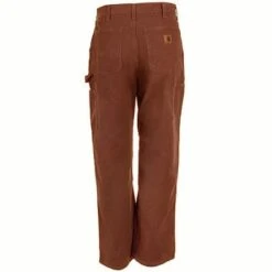 Carhartt Pants: Men's B11 BRN Cotton Duck Carpenter Work Pants -Wrangler Shop image 90834