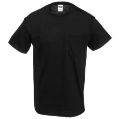 Jerzees Shirts: Men's 29MP BLK Black Dri-Power Heavyweight Pocket T-Shirt -Wrangler Shop jerzees 29mp nvy f 01