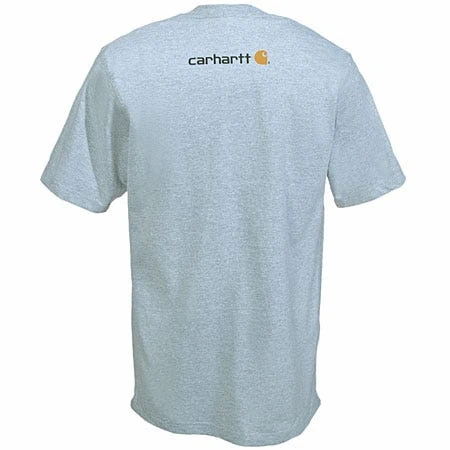 Carhartt Shirts: Men's Grey K195 HGY Cotton Jersey Logo Tee Shirt 5 Carhartt Shirts: Men's Grey K195 HGY Cotton Jersey Logo Tee Shirt - Image 3