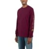 Carhartt Shirts: Men's K231 PRT Port Cotton Long Sleeve Logo Shirt 2 Carhartt Shirts: Men's K231 PRT Port Cotton Long Sleeve Logo Shirt -Wrangler Shop k231 prt