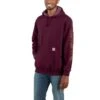 Carhartt Sweatshirts: Men's K288 PRT Port Midweight Hooded Logo Sweatshirt -Wrangler Shop k288 prt