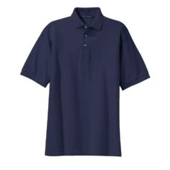 Port Authority Shirts: Men's Cotton Pique Knit Polo Shirt K420 NVY 12 Port Authority Shirts: Men's Cotton Pique Knit Polo Shirt K420 NVY -Wrangler Shop k420 navy front fs06