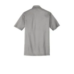 Port Authority Shirt: Men's K540 GRY Gusty Grey Silk Touch Performance Polo -Wrangler Shop k540 gustygrey flat back