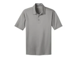 Port Authority Shirt: Men's K540 GRY Gusty Grey Silk Touch Performance Polo -Wrangler Shop k540 gustygrey flat front
