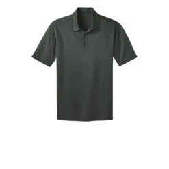 Port Authority Shirt: Men's K540 SG Steel Grey Silk Touch Performance Polo -Wrangler Shop k540 steelgrey flat front