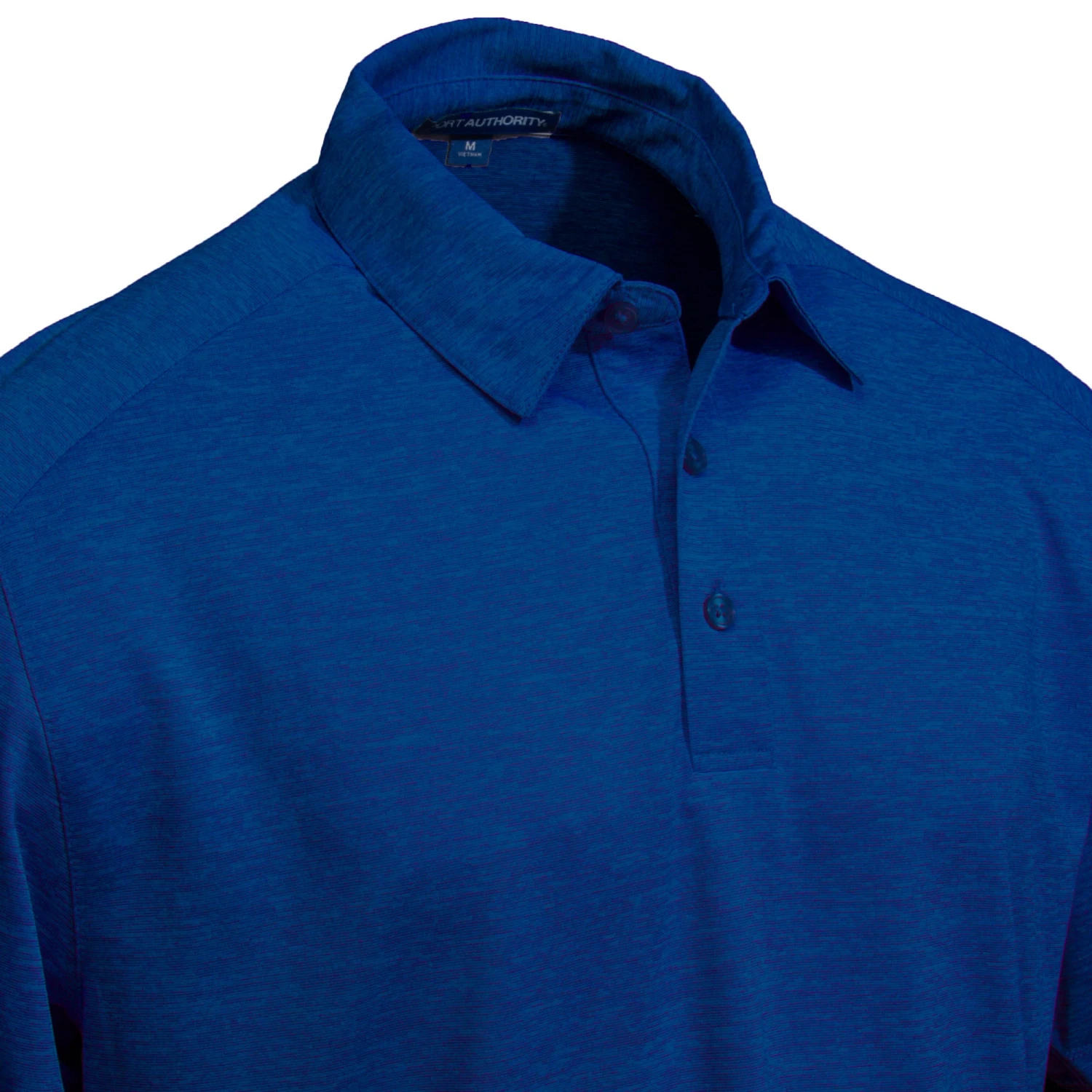 Port Authority Shirt: Men's True Royal Digi Heather K574 TRL Performance Short Sleeve Polo 4 Port Authority Shirt: Men's True Royal Digi Heather K574 TRL Performance Short Sleeve Polo - Image 2