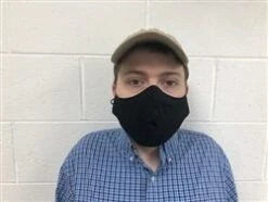 Mask: MK-CFM2 Black Fabric Reusable Double Layer Face Mask -Wrangler Shop mk cfm2 2t