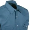 Wrangler Shirts: Men's Dark Teal MS71419 Cowboy Cut Twill Long Sleeve Shirt -Wrangler Shop ms71419 wranglercd 01