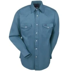 Wrangler Shirts: Men's Dark Teal MS71419 Cowboy Cut Twill Long Sleeve Shirt 6 Wrangler Shirts: Men's Dark Teal MS71419 Cowboy Cut Twill Long Sleeve Shirt -Wrangler Shop ms71419 wranglerf 01