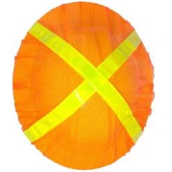 Occunomix Hat Covers: V896 FB O Hi-Vis Orange Full Brim Hard Hat Cover -Wrangler Shop occunomix v896 fb o t 01