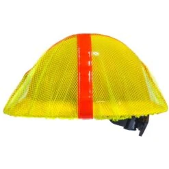 Occunomix Hat Covers: Hi-Vis V869 FB Y Yellow Full Brim Hard Hat Cover -Wrangler Shop occunomix v896 fb y s 01