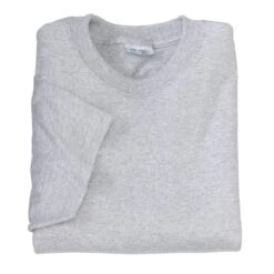 Port & Company Shirts: Men's PC55 AH Athletic Heather Core Blend Tee -Wrangler Shop pc55 athleticheather folded