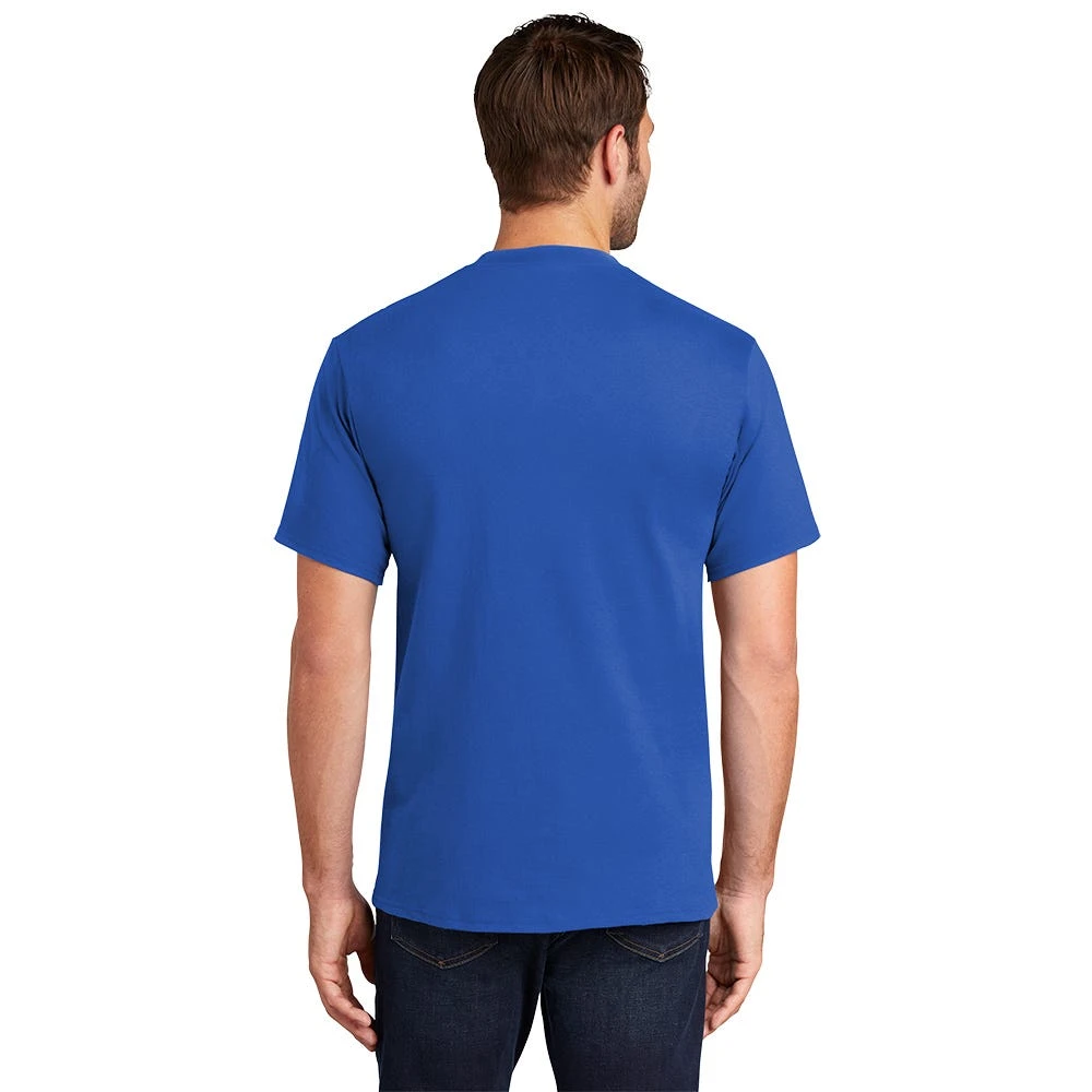 Port & Company Shirts: Men's Royal Blue PC61 RYL Essential T-Shirt 4 Port & Company Shirts: Men's Royal Blue PC61 RYL Essential T-Shirt - Image 2