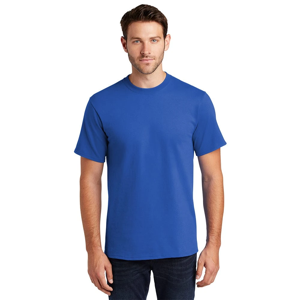 Port & Company Shirts: Men's Royal Blue PC61 RYL Essential T-Shirt 5 Port & Company Shirts: Men's Royal Blue PC61 RYL Essential T-Shirt - Image 3
