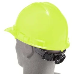 Radians Hats: Granite High Visibility GHR6 GREENHIVIZ Ratchet Suspension Hard Hat