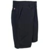 Red Kap Shorts: Men's PT26 BK Black Plain Front Twill Shorts -Wrangler Shop red kap pt26bko r 01
