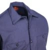 Red Kap Work Clothes: Men's Microcheck Long Sleeve Work Shirt SP14 GB -Wrangler Shop red kap sp14gb cd 01