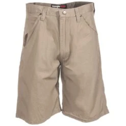 Wrangler Riggs Shorts: Men's Dark Khaki 3W345 DK Ripstop Technician Shorts -Wrangler Shop riggs 3w345dk f 01