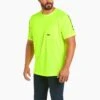 Ariat Rebar Shirts: Men's 10031037 Neon Lime Heat Fighter T-Shirt 2 Ariat Rebar Shirts: Men's 10031037 Neon Lime Heat Fighter T-Shirt -Wrangler Shop s21 mns work 10031037 front