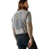 Ariat Rebar Shirts: Men's 10043324 Heather Grey Rebar Workman Reflective Flag T-Shirt -Wrangler Shop s23 mns work 10043324 back