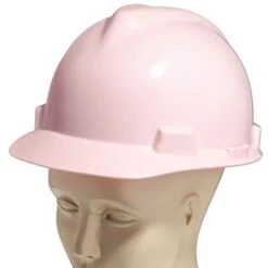 MSA Hard Hats: Women's Pink 454 495862 V Guard Hard Hat -Wrangler Shop v guard dp54 pink p 01