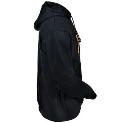 Caterpillar Sweatshirts: Men's Black W10646 016 Trademark Hooded Sweatshirt -Wrangler Shop w10646blk catr 01