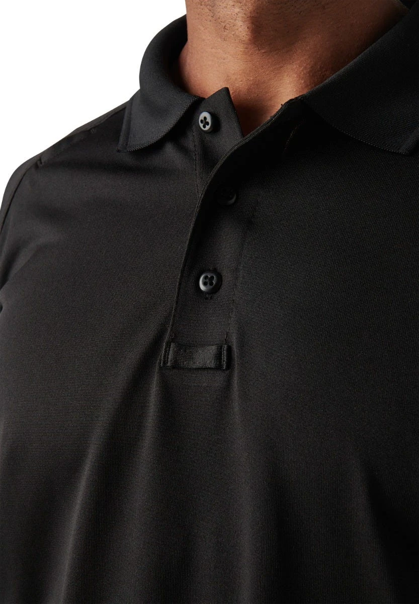 5.11 Tactical Shirts: Men's Performance Black Long Sleeve Polo Shirt 72049 019 10 5.11 Tactical Shirts: Men's Performance Black Long Sleeve Polo Shirt 72049 019 - Image 8