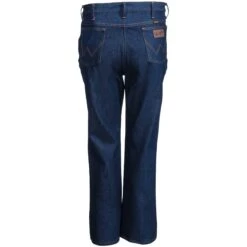 Wrangler Jeans: Men's Navy 935 NAV Cowboy Cut Slim Fit Boot Cut Jeans -Wrangler Shop wrangler 0935nav b 01
