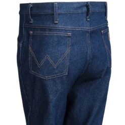 Wrangler Jeans: Men's Navy 935 NAV Cowboy Cut Slim Fit Boot Cut Jeans -Wrangler Shop wrangler 0935nav l 01