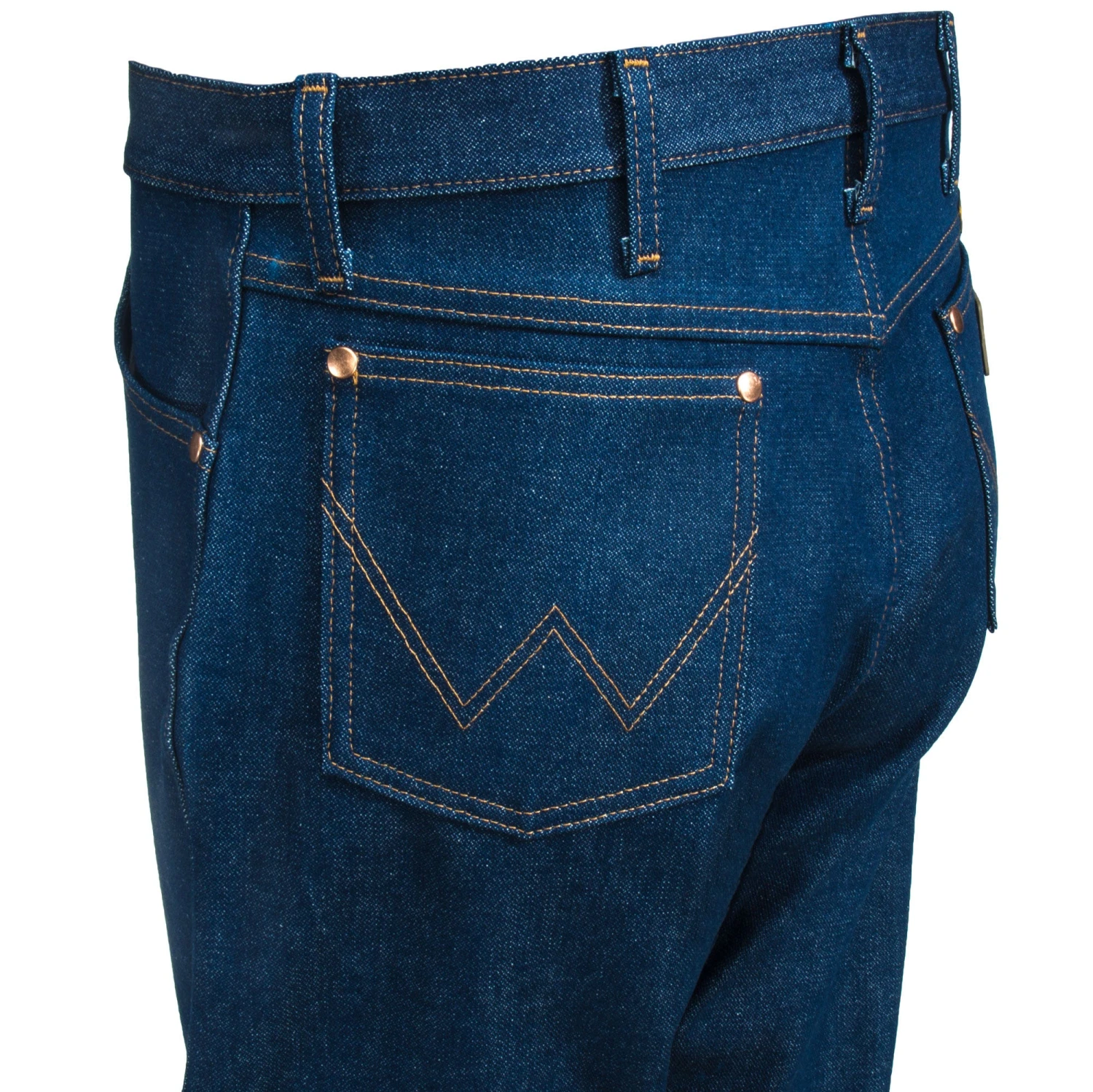 Wrangler Jeans: Men's Rigid Indigo 0013MWZ Cowboy Cut Original Fit Jeans 5 Wrangler Jeans: Men's Rigid Indigo 0013MWZ Cowboy Cut Original Fit Jeans - Image 3