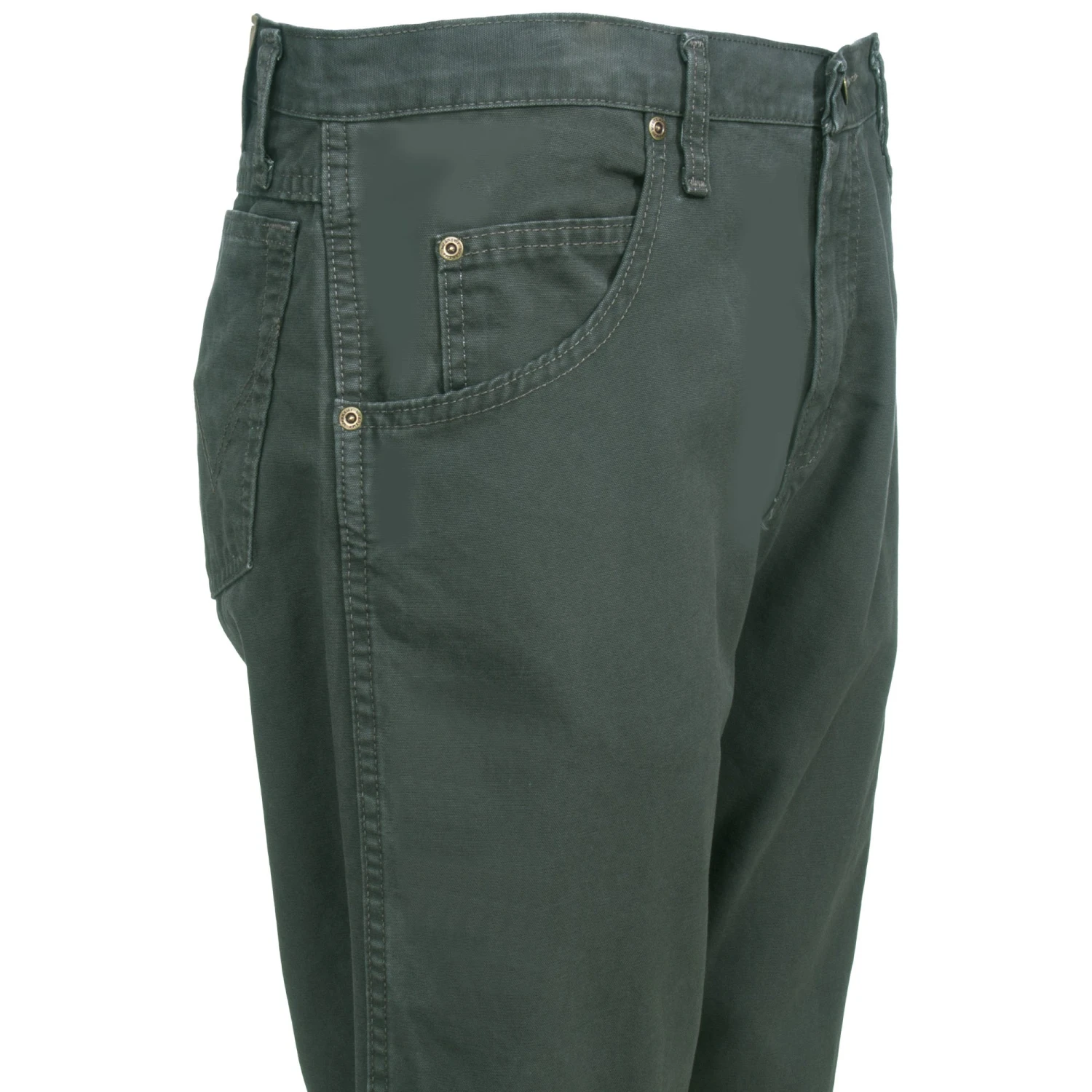 Wrangler Jeans: Men's Moss Green 31100 MS Rugged Wear Straight Leg Canvas Jeans 3 Wrangler Jeans: Men's Moss Green 31100 MS Rugged Wear Straight Leg Canvas Jeans