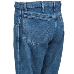 Wrangler Jeans: Men's Grey Indigo 35001 GI Rugged Wear Relaxed Fit Work Jeans -Wrangler Shop wrangler 35001gi l 01