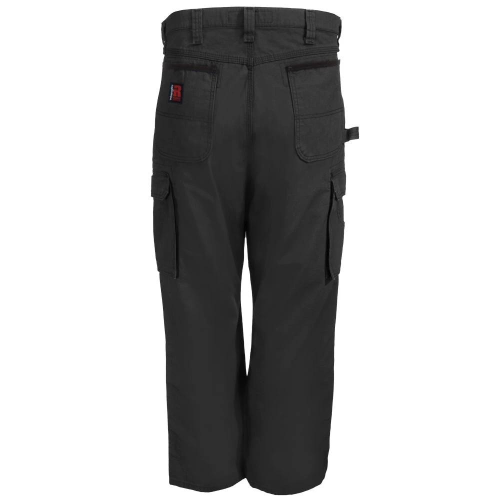 Wrangler Riggs Pants: Men's 3W060 BL Black Ripstop Ranger Pants 6 Wrangler Riggs Pants: Men's 3W060 BL Black Ripstop Ranger Pants - Image 4