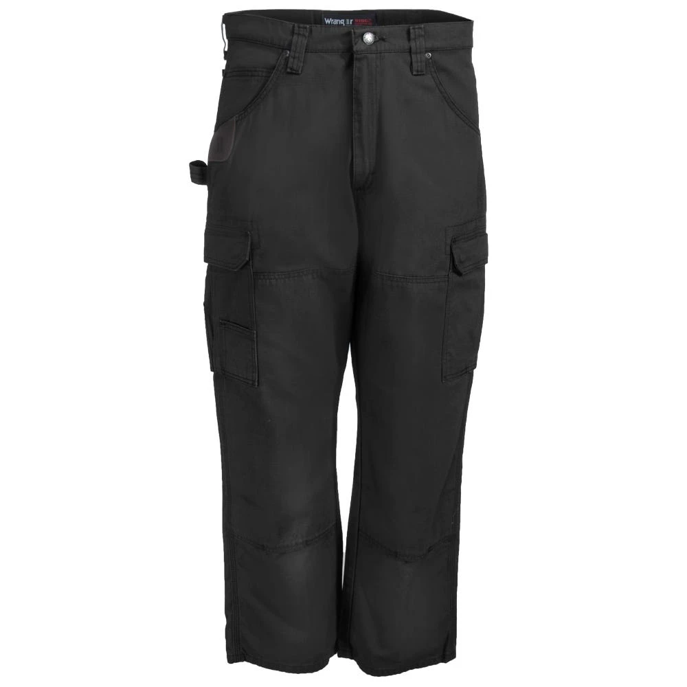 Wrangler Riggs Pants: Men's 3W060 BL Black Ripstop Ranger Pants 4 Wrangler Riggs Pants: Men's 3W060 BL Black Ripstop Ranger Pants - Image 2