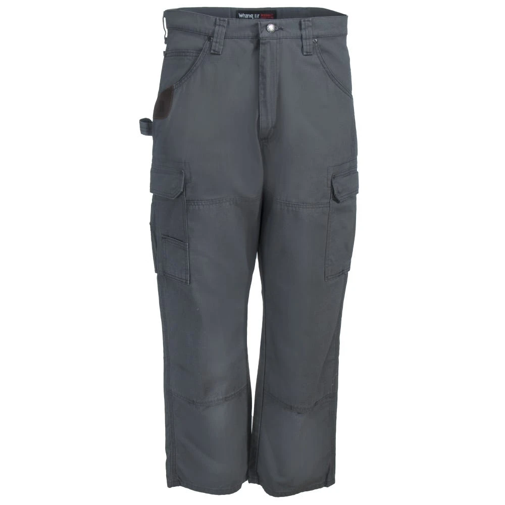 Wrangler Riggs Pants: Men's 3W060 ST Slate Grey Ripstop Ranger Pants 4 Wrangler Riggs Pants: Men's 3W060 ST Slate Grey Ripstop Ranger Pants - Image 2