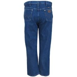 Wrangler Jeans: Men's Advanced Comfort 47MAC MS Cowboy Cut Mid Stone Jeans -Wrangler Shop wrangler 47macms b 01