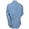 Wrangler Shirts: Men's Blue Chambray 70136 MW Cowboy Cut Long Sleeve Work Shirt -Wrangler Shop wrangler 70136 mw b 01