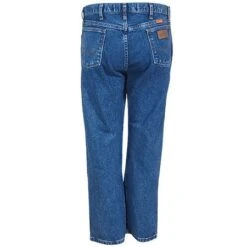 Wrangler Jeans: Men's Stonewashed FR13MMS Flame Resistant Denim Jeans -Wrangler Shop wrangler fr13mms b 01